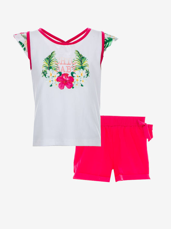 Picture of JH4603 GIRLS TWO-PIECE SET IN COTTON